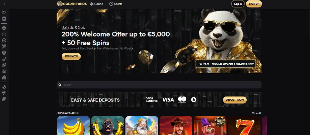 golden panda etusivu